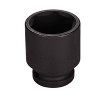Soquete De Impacto Sextavado Em Aço Cromo Molibdênio 30 Mm - Encaixe 1-2\'\' Tramontina