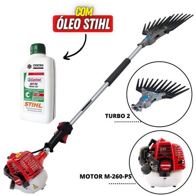 Derriçadeira á Gasolina Kawashima + 01 óleo Castrol Stihl