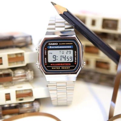 Relógio Casio Vintage A168wa-1wdf Unissex