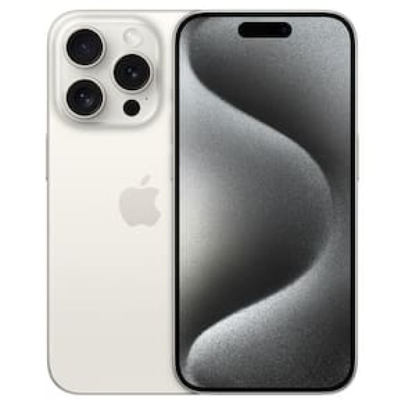 Celular Smartphone Apple iPhone 15 Pro 256gb Titânio Branco - 1 Chip