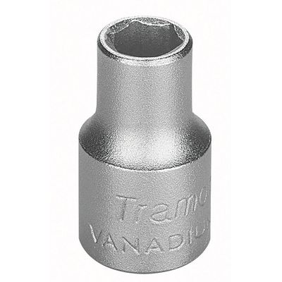 "Soquete Sextavado Em Aço Cromo Vanádio 7 Mm - Encaixe 3/8"" Tramontina Pro Tramontina"