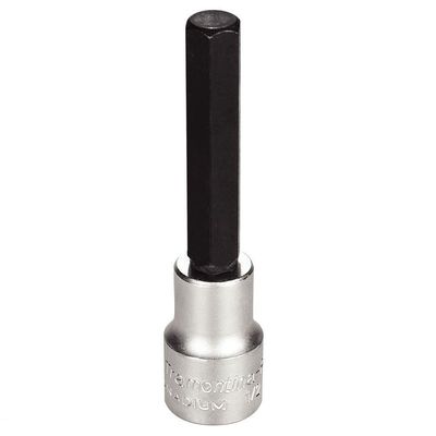 Soquete Longo Em Aço Cromo Vanádio Ponta Hexagonal 12 Mm - Encaixe 1/2" Tramontina Pro Tramontina