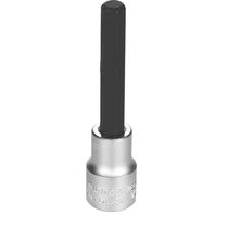 "Soquete Longo Em Aço Cromo Vanádio Ponta Hexagonal 3/8"" - Encaixe 1/2"" Tramontina Pro Tramontina"