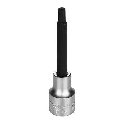 Soquete Longo Em Aço Cromo Vanádio Ponta Multidentada 6 Mm - Encaixe 1/2" Tramontina