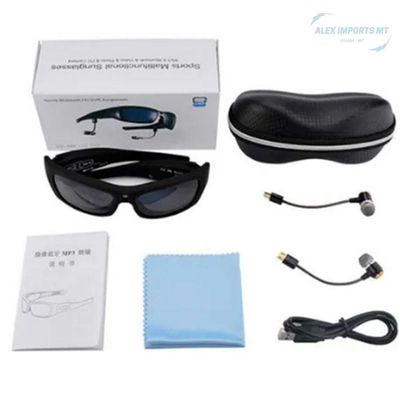 Camera Grava Video Oculos Grava Filma Bluetooth