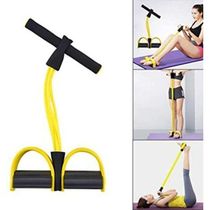 Extensor Elástico C/Pedal Para Exercício Fitness Funcional