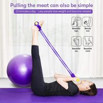 Extensor Elástico C/Pedal Para Exercício Fitness Funcional