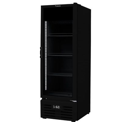 Cervejeira Porta De Vidro 284l Vcfc284-1v065 Black 127v 110v