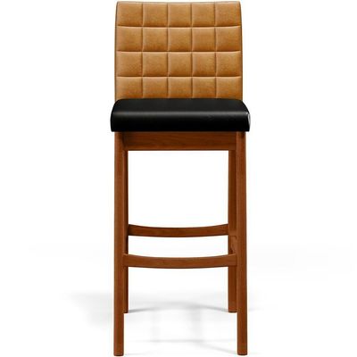 Banqueta Alta Cozinha Sala De Jantar B04 Whisky Preto