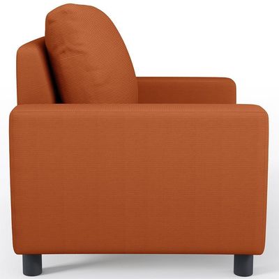 Kit 02 Poltronas Decorativa Para Sala De Estar E Recepção Malta L02 Tecido Terracota