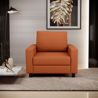 Kit 02 Poltronas Decorativa Para Sala De Estar E Recepção Malta L02 Tecido Terracota