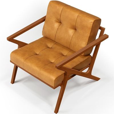 Kit 02 Poltronas Com Cintas De Corano Couríssimo Whisky