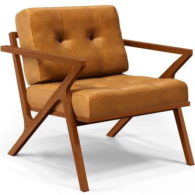 Kit 02 Poltronas Com Cintas De Corano Couríssimo Whisky