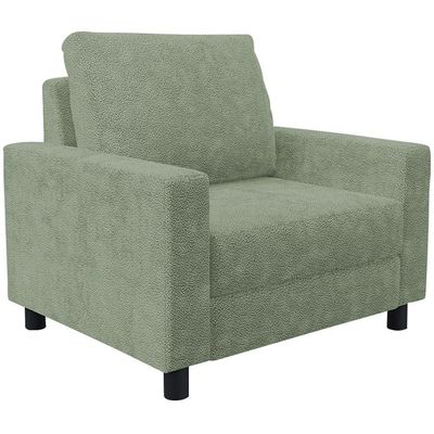 Kit 02 Poltronas Decorativa Para Sala De Estar E Recepção Malta L02 Bouclê Oliva