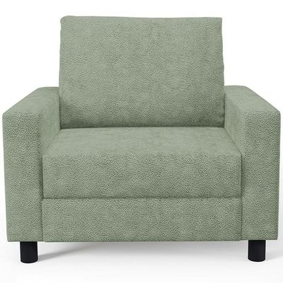 Kit 02 Poltronas Decorativa Para Sala De Estar E Recepção Malta L02 Bouclê Oliva