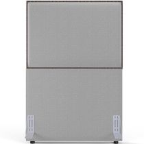 Cabeceira Box Solteiro Com Tachas 100cm L02 Cinza