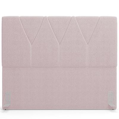 Cabeceira Cama Box Casal King 195 Cm Aurora W01 Bouclê Rosê