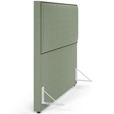 Cabeceira Box Casal Com Tachas 160 Cm Vicenza L02 Bouclê Oliva