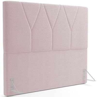 Cabeceira Cama Box Casal King 195 Cm Aurora W01 Bouclê Rosê