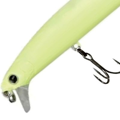 Isca Artificial Maruri Para Pesca - Mr Minnow 100f Cor Glow