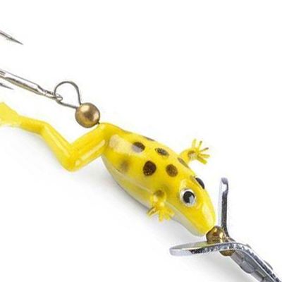 Isca Artificial Maruri Speed Frog Com Hélice Cor 272 Amarela