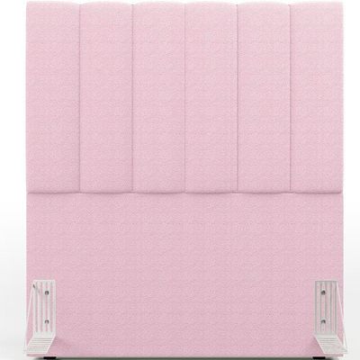 Cabeceira Cama Box Solteiro 100cm Dália W01 Bouclê Rosê