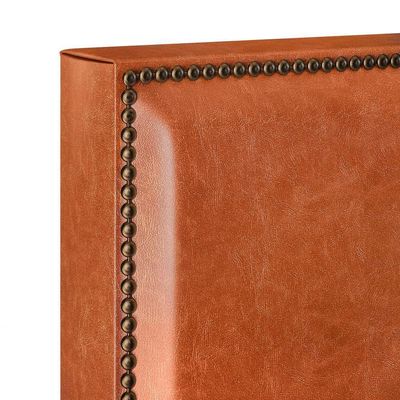 Cabeceira Box Casal King Com Tachas 195 Cm Couríssimo Camel