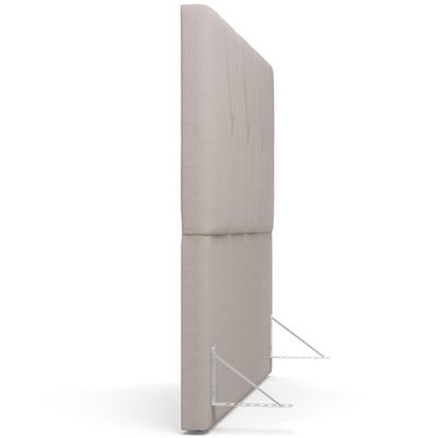 Cabeceira Cama Box Casal King 195 Cm Aurora W01 Linho Bege