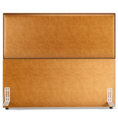Cabeceira Box Casal Com Tachas 140 Cm Couríssimo Whisky