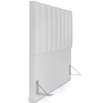 Cabeceira Cama Box Casal 140 Cm Dália W01 Facto Branco