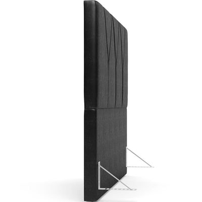 Cabeceira Cama Box Casal King 195 Cm Aurora W01 Preto