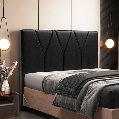 Cabeceira Cama Box Casal King 195 Cm Aurora W01 Preto