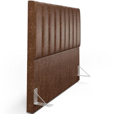 Cabeceira Cama Box Casal King 195 Cm Courissimo Marrom