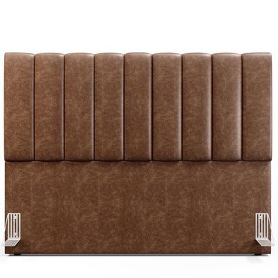 Cabeceira Cama Box Casal King 195 Cm Courissimo Marrom