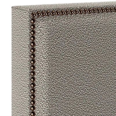 Cabeceira King Tachas 195cm Bege