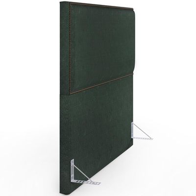 Cabeceira Cama Box Casal Queen 160 Cm Linho Verde Musgo