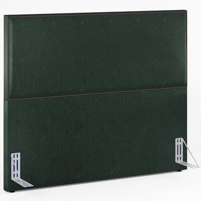 Cabeceira Cama Box Casal Queen 160 Cm Linho Verde Musgo