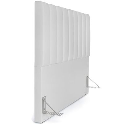 Kit Cabeceira Casal Queen 160cm Com Calçadeira Baú Branco
