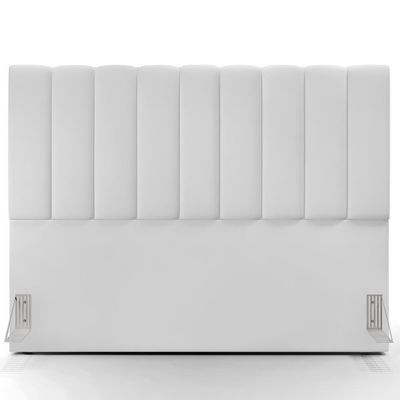 Kit Cabeceira Casal Queen 160cm Com Calçadeira Baú Branco