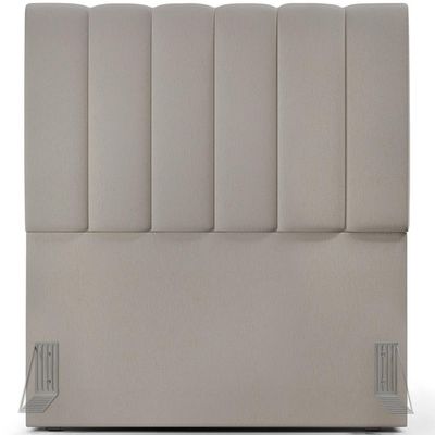 Cabeceira Cama Box Solteiro 100 Cm Dália W01 Linho Bege