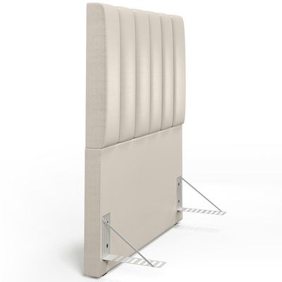 Cabeceira Cama Box Painel Solteiro 100cm Dália W01 Pérola