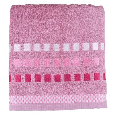 Toalha de Banho Calera Karsten Rosa Retrô