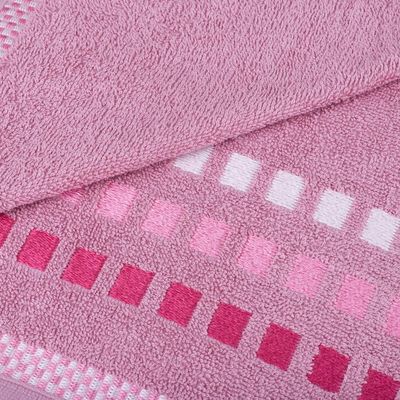 Toalha de Banho Calera Karsten Rosa Retrô
