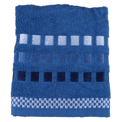 Toalha de Rosto Calera Karsten Azul Índigo