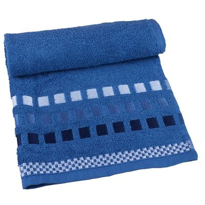 Toalha de Rosto Calera Karsten Azul Índigo