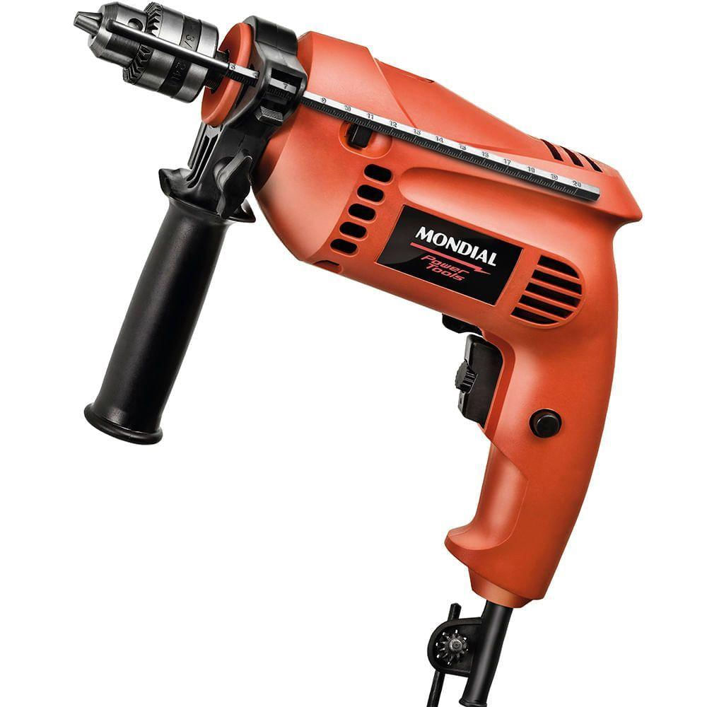 Kit Oficina Mondial Tools Nffi-07m Furadeira-127v-vermelho