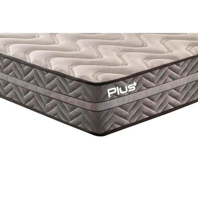 Colchão Casal Espuma D45 Pasquale Plus Euro Pillow Gray (138x188x25) - Paropas