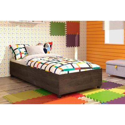 Cama Solteiro Mônaco Branco/Neve - Tcil Móveis