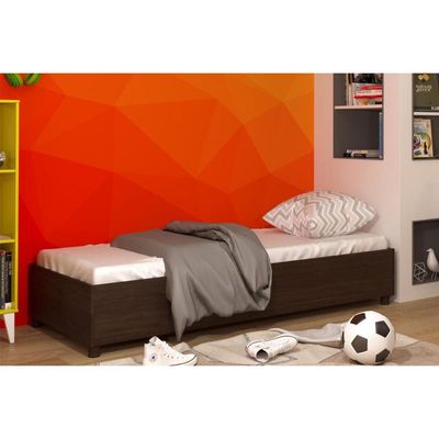 Cama Solteiro Mônaco Branco/Neve - Tcil Móveis