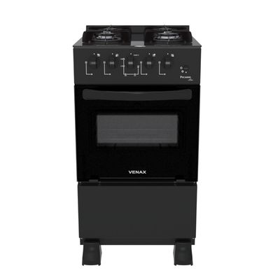 Fogao a Gas 4 Bocas Venax Picasso Line Preto